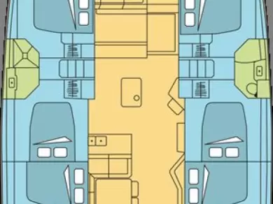 Wynajem łodzi Raiatea Island tanio Bali 5.4