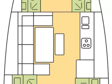 Żaglowiec do wynajmu w Donji Seget w najlepszej cenie