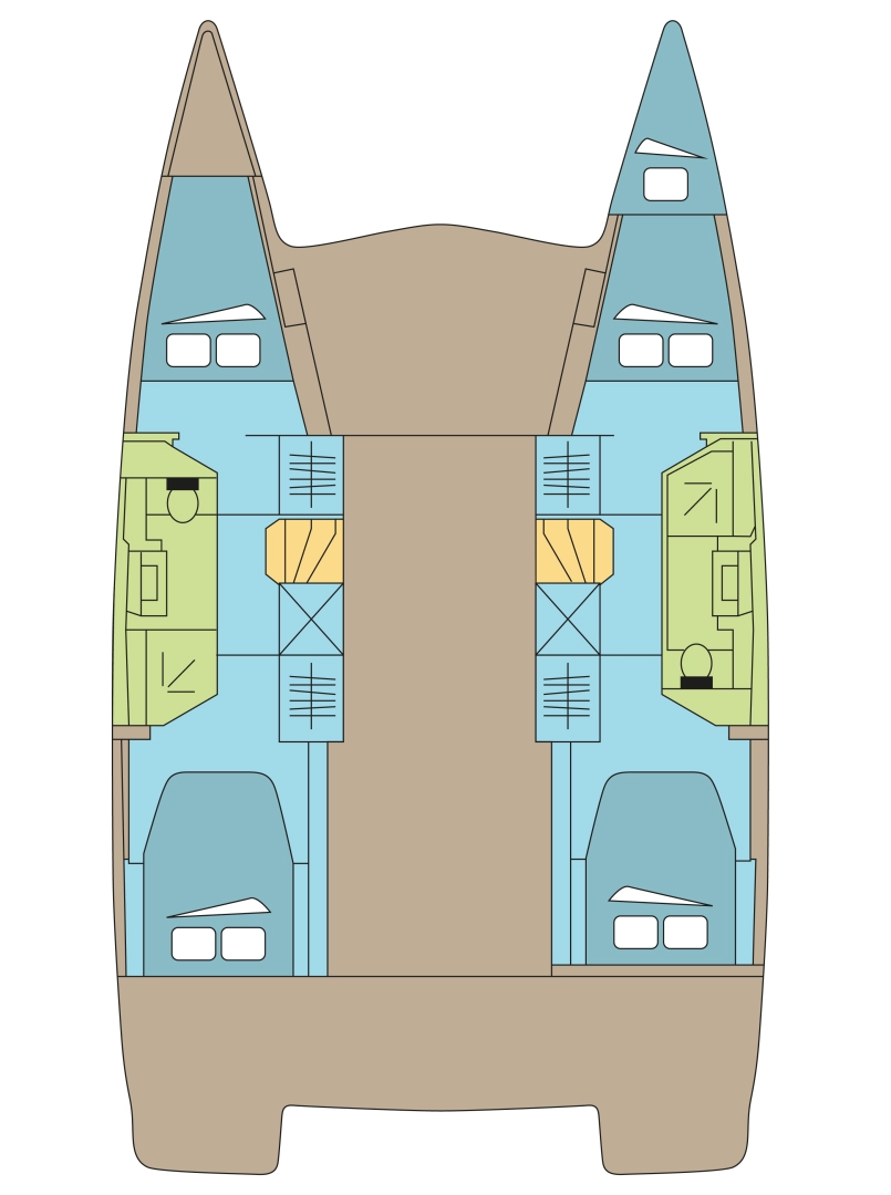 Wynajmij Fountaine Pajot Isla 40 w Parham Town