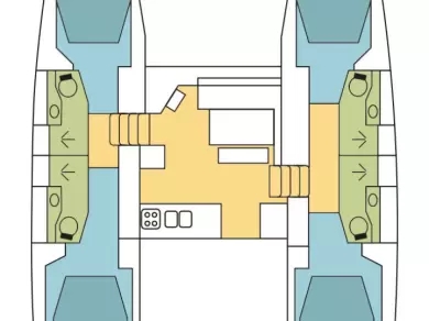 Wynajmij Lagoon Lagoon 46 w Nassau