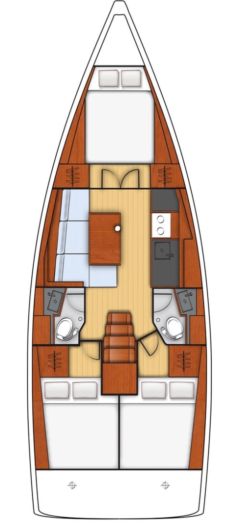 Wynajem Żaglowiec w Pula - Bénéteau Oceanis 38.1