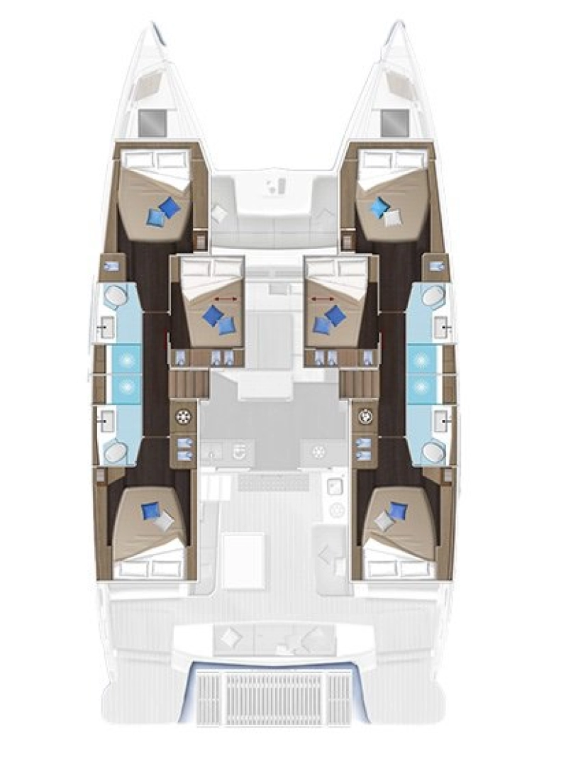 Wynajem w Alimos- Lagoon Lagoon 51 na SamBoat