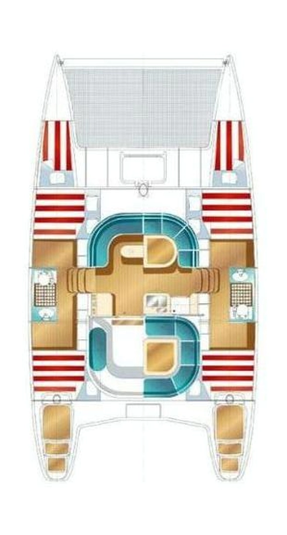 Wynajem Katamaran Nautitech z patentem 