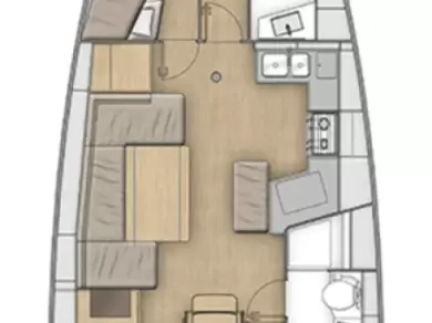 Wynajem łodzi Zadar tanio Oceanis 40.1