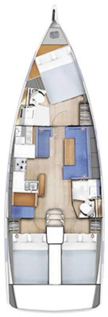 Wynajem łodzi Jeanneau Sun Odyssey 410 w Bormes-les-Mimosas na SamBoat 
