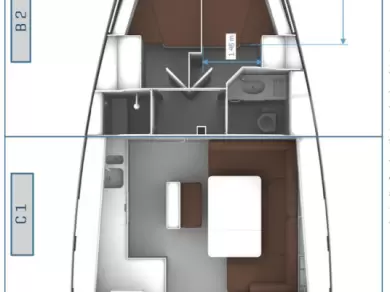 Wynajem łodzi Marmaris tanio Cruiser 46