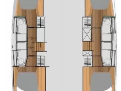 Wynajem Katamaran w Frenchtown - Fountaine Pajot Elba 45