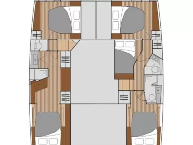 Wynajem Katamaran w Frenchtown - Fountaine Pajot Saba 50