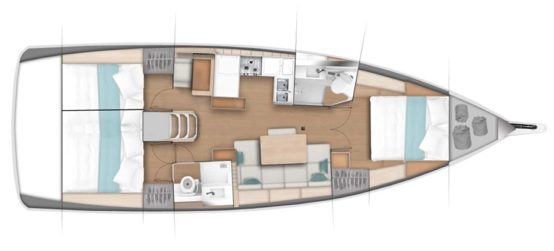 Wynajem w Annapolis- Jeanneau Sun Odyssey 440 na SamBoat