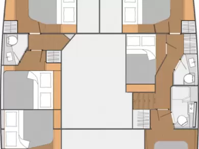 Wynajem łodzi Fountaine Pajot Saba 50 w Eden Island na SamBoat 