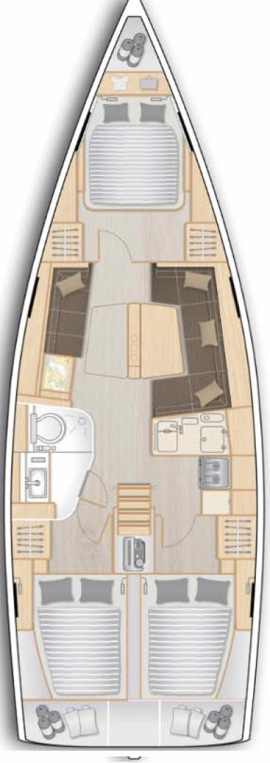 Wynajem w Marsylia- Hanse Hanse 418 na SamBoat
