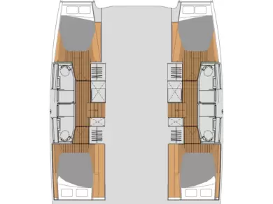 Fountaine Pajot Elba 45 między profesjonalistami a osobami prywatnymi w Mai Khao