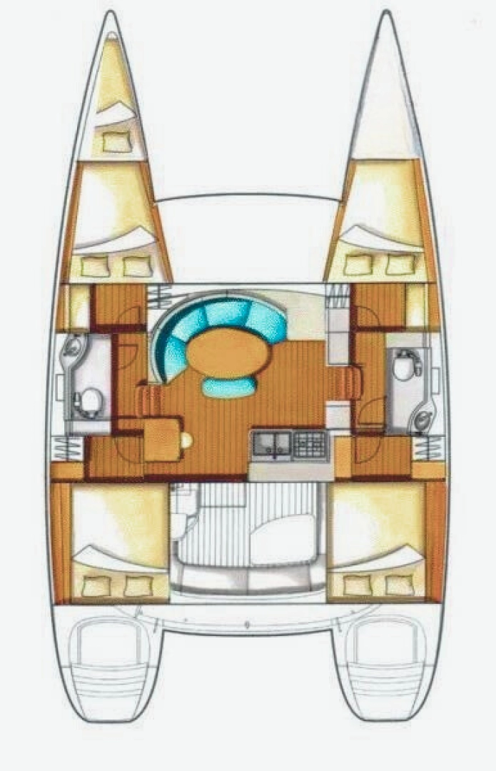 Wynajmij Katamaran z lub bez skippera Lagoon w Ko Chang (Koh Chang)