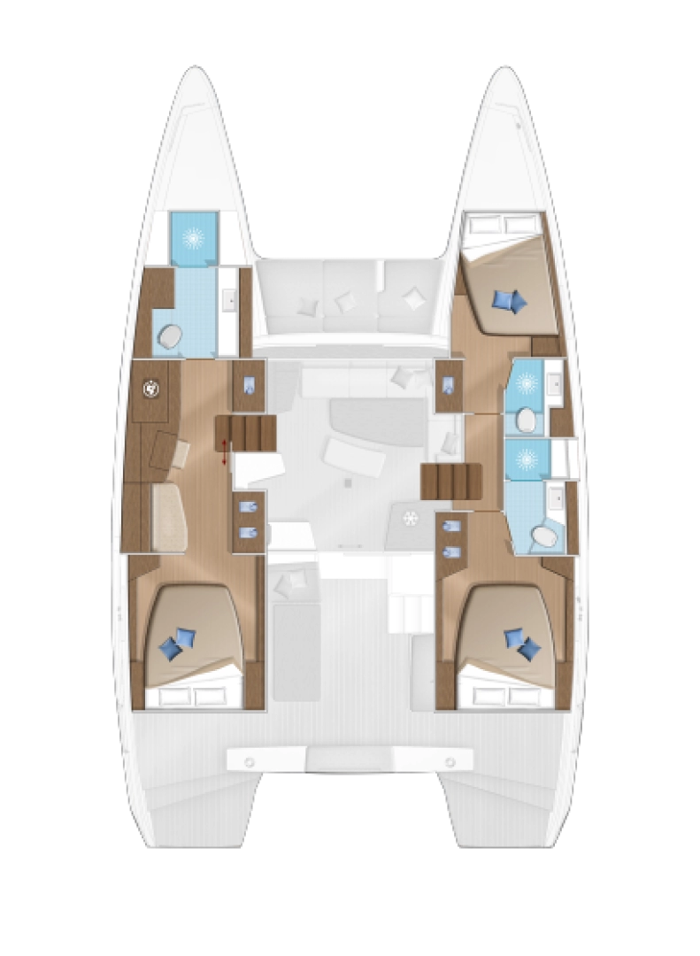 Wynajem w Rogoznica- Lagoon Lagoon 42 na SamBoat