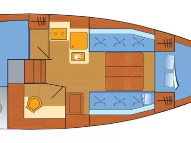 Wynajem łodzi Heiligenhafen tanio Dufour 310