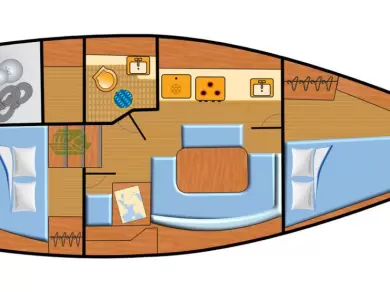 Wynajem łodzi Dufour Dufour 365 Grand Large w Barth na SamBoat 