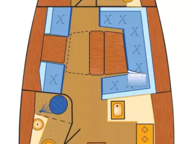 Wynajem Żaglowiec Hanse z patentem 