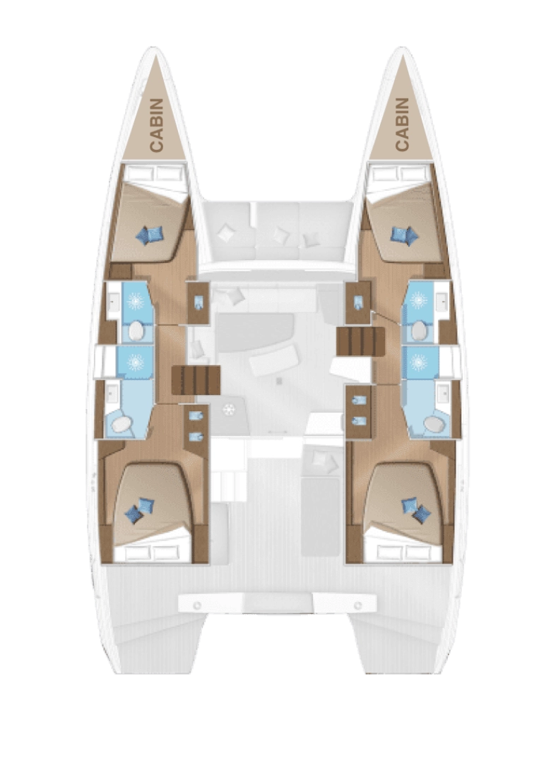 Wynajem w Road Town- Lagoon Lagoon 42 na SamBoat