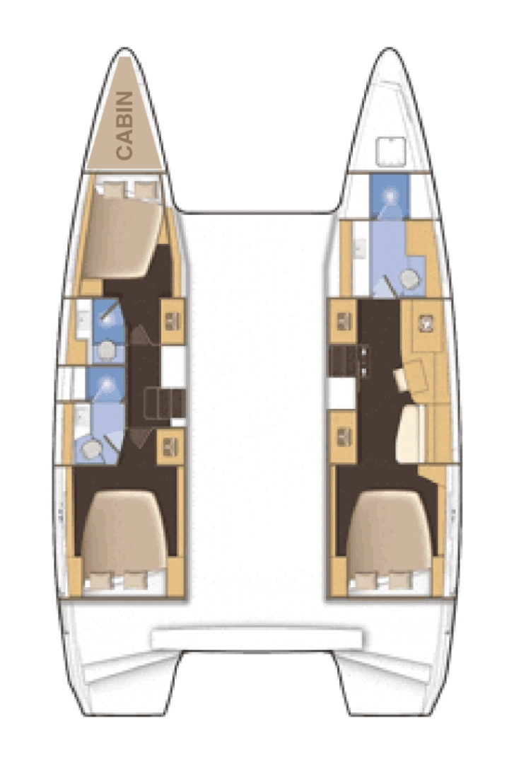 Wynajmij Lagoon Lagoon 42 w Road Town
