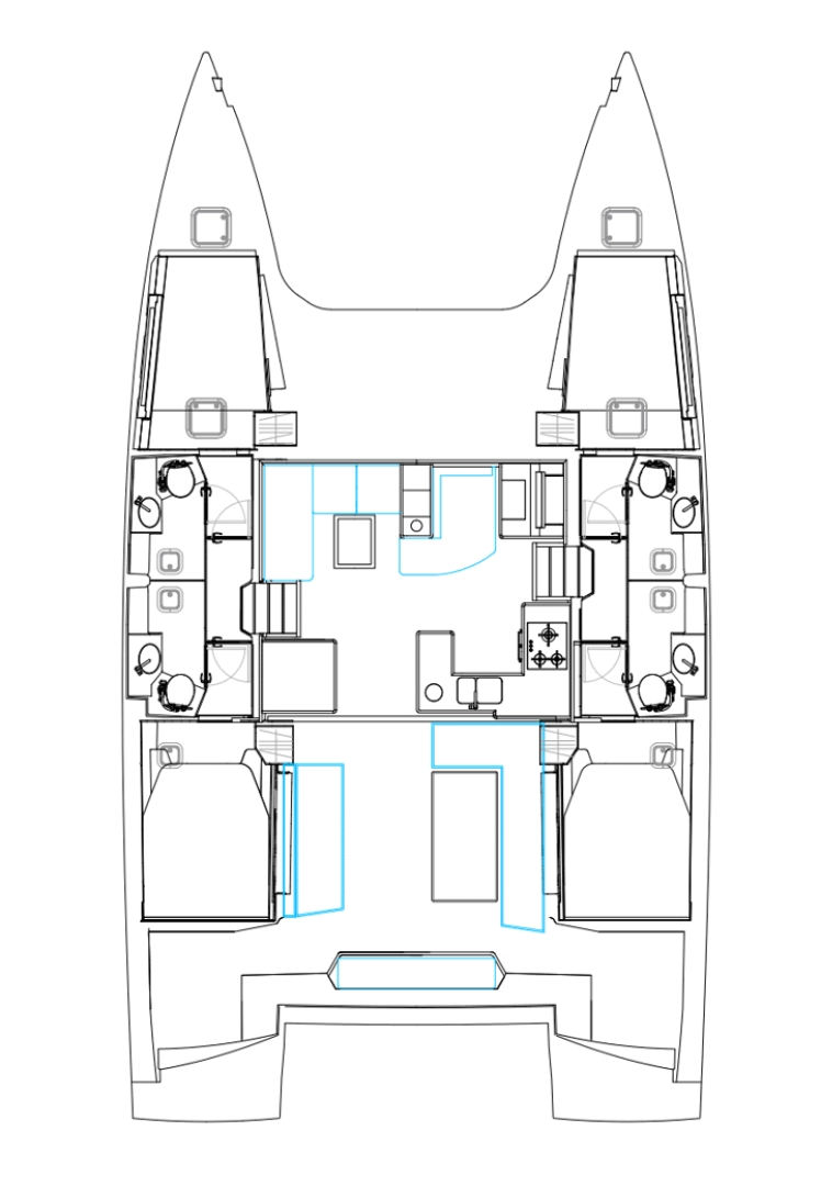 Nautitech Nautitech 46 Fly między profesjonalistami a osobami prywatnymi w Road Town