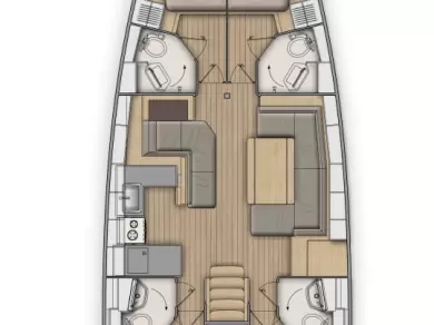 Wynajmij Bénéteau Oceanis 51.1 w Road Town