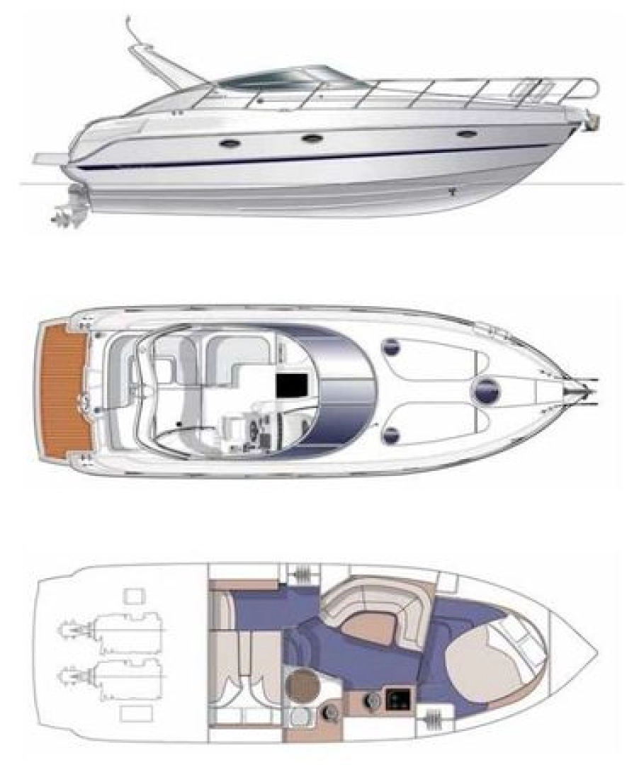 Wynajem w Cannes- Cranchi Zaffiro 34 na SamBoat