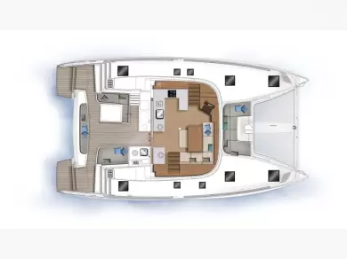 Wynajmij Katamaran z lub bez skippera Lagoon w Parikia