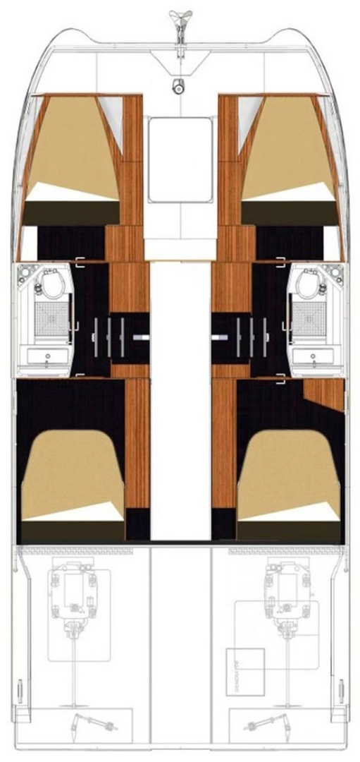 Wynajmij Fountaine Pajot Fountaine Pajot MY 37 w Biograd na Moru