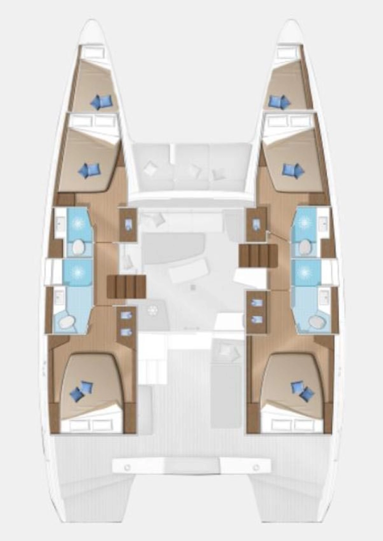 Wynajem w Sibenik- Lagoon Lagoon 42 na SamBoat