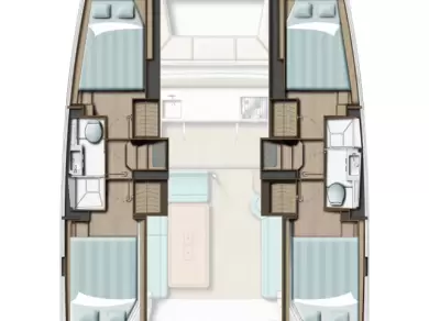 Wynajem Katamaran w Komolac - Bali Bali Catsmart