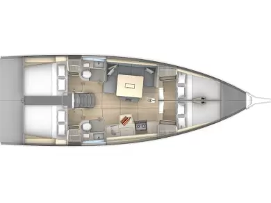 Wynajem łodzi Donji Seget tanio Dufour 41