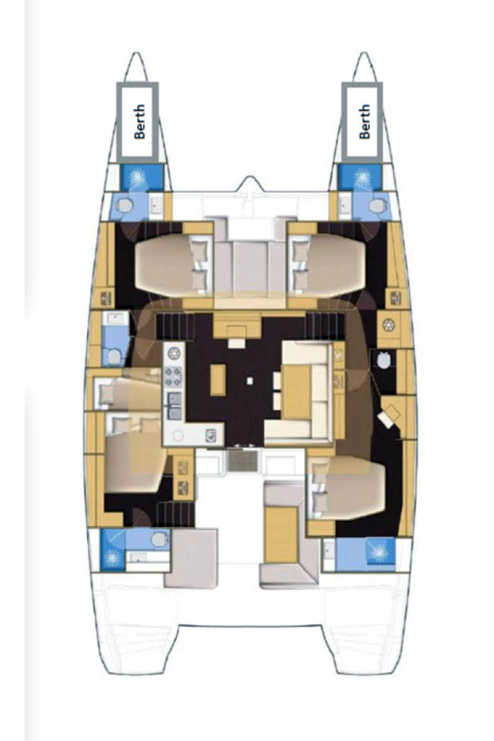 Wynajem Katamaran w Road Town - Lagoon Lagoon 52 F