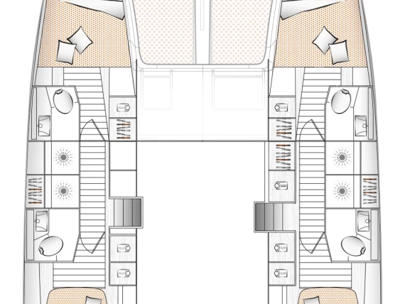 Wynajem Katamaran Excess z patentem 