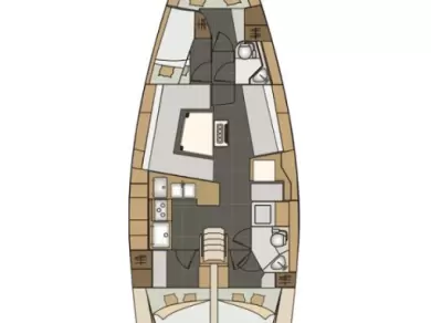 Wynajem łodzi Elan Impression 45 w Novi Vinodolski na SamBoat 