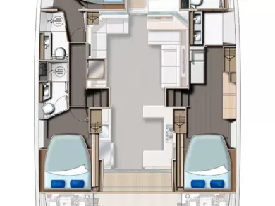 Leopard Catamarans / Robertson & Caine Leopard 53 - OW między profesjonalistami a osobami prywatnymi w Rogoznica
