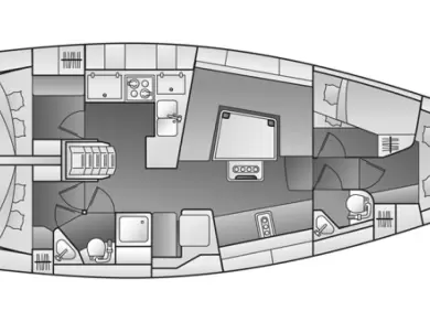 Wynajem łodzi Elan Impression 444 w Sukosan na SamBoat 