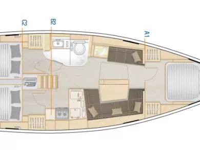 Wynajmij Hanse Hanse 418 w Fethiye