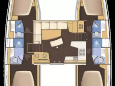 Wynajem łodzi Lagoon Lagoon 42 w Gouvia na SamBoat 