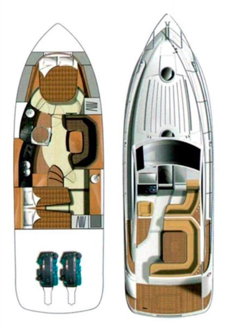 Wynajem Motorówka Grginić z patentem 