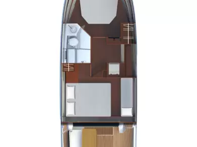 Wynajem Motorówka Bénéteau z patentem 