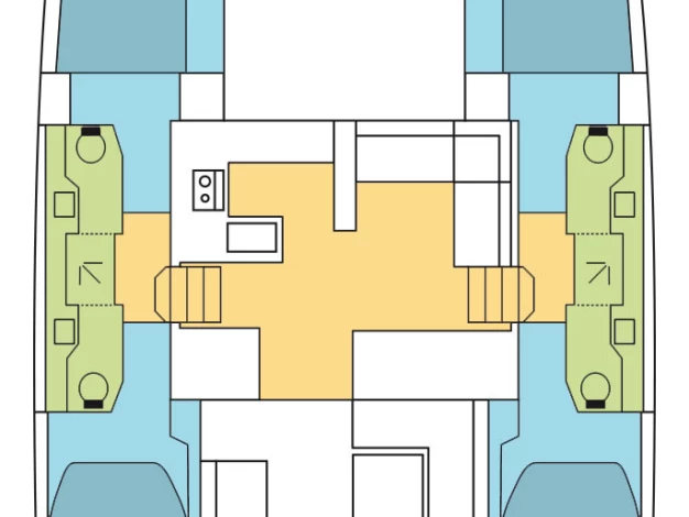 Wynajem Motorówka w Donji Seget - Bavaria Nautitech 47 Power - 4 + 2 cab.