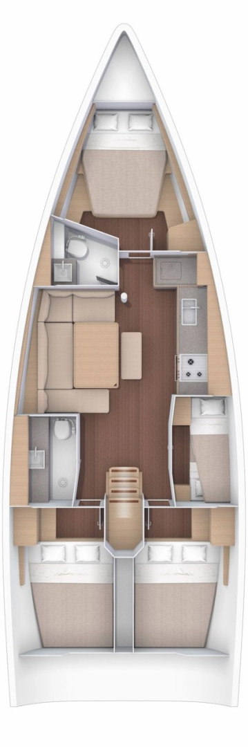 Wynajem łodzi Dufour Dufour 430 Grand Large w Pula na SamBoat 