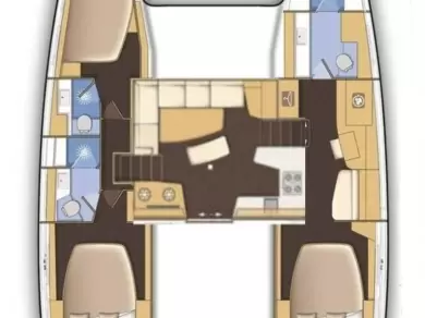 Lagoon Lagoon 42 między profesjonalistami a osobami prywatnymi w Kaštela