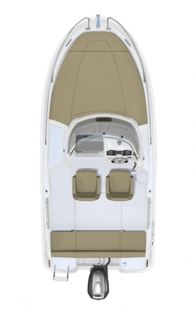 Wynajem Motorówka Jeanneau z patentem 