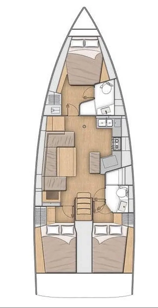 Wynajmij Bénéteau Oceanis 40.1 w Zadar