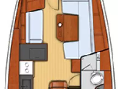 Wynajem łodzi Zadar tanio Oceanis 41.1