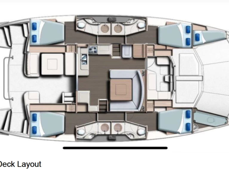 Wynajem Katamaran w Nea Peramos - Leopard Catamarans / Robertson & Caine Leopard 51 PC - 4 + 2 cab.