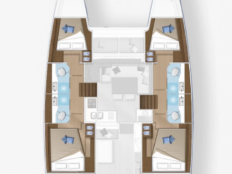 Wynajmij Lagoon Lagoon 40 w Road Town