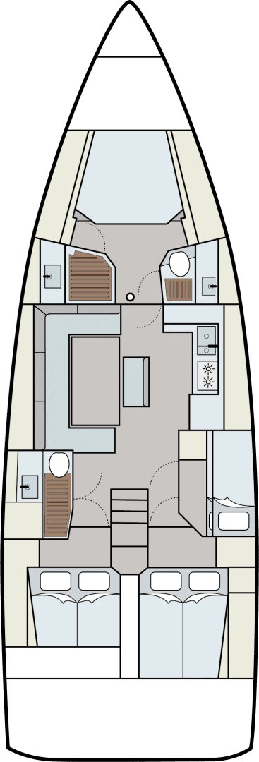 Wynajem Żaglowiec w Frenchtown - Dufour Dufour 470