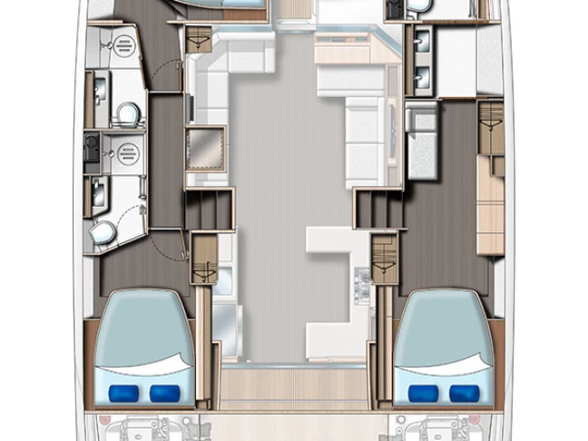 Wynajem w Eden Island- Leopard Catamarans / Robertson & Caine Leopard 53 - OW na SamBoat